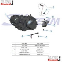 Motor EURO4 Dax Skyteam Skymax 125ccm Bilder 2