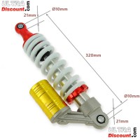 Stoßdämpfer dirt bike AGB27  (Modell 8) 320 mm