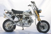 Auspuff verchromt für Monkey Gorilla 125 ccm Bilder 1