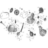 Ritzel für Getriebe Quad Shineray 250 ccm ST-9E (57 Z)