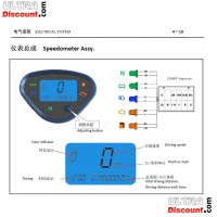 Tachometer LCD für Dax Skyteam Skymax 50-125cc Euro4