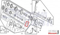 Kugellager für Primärachse für Motoren 125ccm für Trex Skyteam