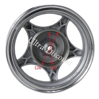 Felge hinten aus Alu für Skooter Baotian BT49QT-9 Bilder 3