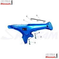 Zierleiste Rahmen für Dax Skymax (chrome) Bilder 1