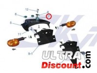 Silentblock für hintere Rücklicht-Halterung Skyteam PBR Bilder 1