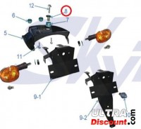 Distanzstück für Heckkotflügel Skyteam PBR Bilder 1