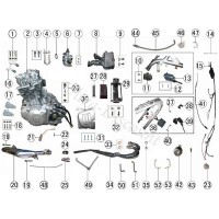 Dichtung Auspuffshülle Quad Shineray 300ccm (XY300STE) Bilder 2