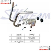 Lenkerklemmbock für SKYMAX Schwarz (type 1) Bilder 1