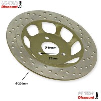 Bremsscheibe vorn 220mm für Skyteam Skymini Bilder 1
