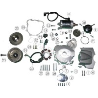 Ritzel für Getriebe Quad Shineray 250 ccm STXE (57 Z)