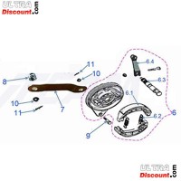 Feder für Bremstrommel von Cobra