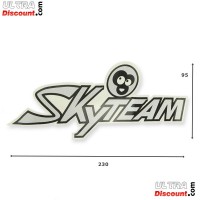 SkyTeam-Aufkleber für Skymini - Skybongo (grau-schwarz) Bilder 1