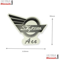 SkyTeam Ace Aufkleber für Ace-Panzer (rechts)