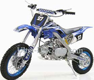 dirt bike 125 ccm AGB27 blau (Typ 4)