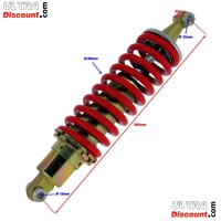 Hinterer Stoßdämpfer Shineray Quad 250ST-9C (Rot)