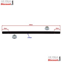 Achse Hinterrad + Muttern für pocket scooter