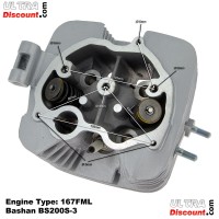 Zylinderkopf komplett für Quad Bashan 200ccm BS200S-3 Bilder 1