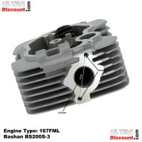 Zylinderkopf komplett für Quad Bashan 200ccm BS200S-3 Bilder 3