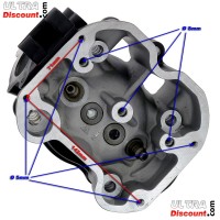 Zylinderkopf für Quad-Motor  Bashan 250 ccm (Schwarz, BS250S-11) Bilder 1