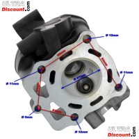 Zylinderkopf für Quad-Motor  Bashan 250 ccm (Schwarz, BS250S-11) Bilder 2