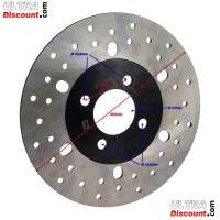 Bremsscheibe hinten für Quads Shineray 250 ccm STXE