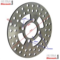 Bremsscheibe vorn für Quad (172mm) Bilder 1