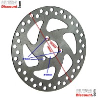 140mm Bremsscheibe für Thermoscooter