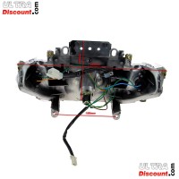 Rücklicht für Motorroller Baotian BT49QT-9