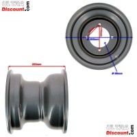Blechfelge hinten für Shineray 150STE Bilder 1