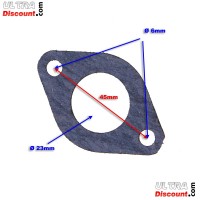 Dichtung Ansaugstutzen Scooter 125cc Bilder 1