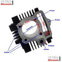 Zylinder-Set aus Guß für ATV 110ccm ( 1P52FMH )