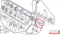 Ritzel und Befestigung für Motoren 125ccm für PBR Skyteam