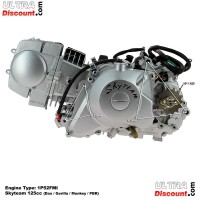 Motor Monkey - Gorilla 125ccm mit elektrischen Anlasser 1P52FMI (6-6B) Bilder 2