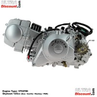 Motor Bubbly 125ccm mit elektrischen Anlasser (1P52FMI) für Bubbly (6-6B)