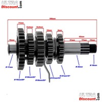Getriebe-Antriebswelle Quad Shineray 300STE Bilder 1