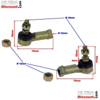 Spurstange Quad Shineray 250ST-5