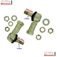 Spurstangenköpfe + Schraubenmuttern für Quads Shineray250ST-9E Bilder 1
