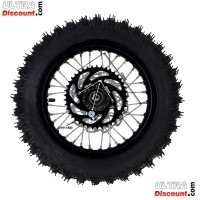 Rad hinten komplett 12', schwarz, für dirt bike AGB29 Bilder 2