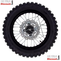 Rad hinten komplett 14', schwarz, für dirt bike AGB30 Bilder 1