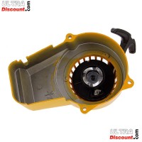 Anlasser aus Aluminium + Aluritzel für pocket bike Gelb Bilder 1