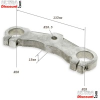 Gabelbrücke für pocket bike MTA4 Bilder 1