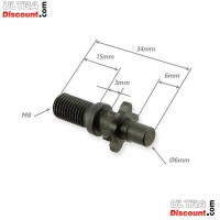 Ritzel verstärkt 6 Zähne kl. Teilung TF8 (Typ F)