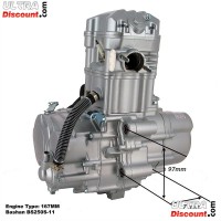 Motor komplett 167MM für Quad Bashan 250 ccm (BS250S-11) Bilder 2