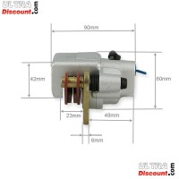 Bremssattel vorn links für Quad Bashan 300 ccm (BS300S-18)