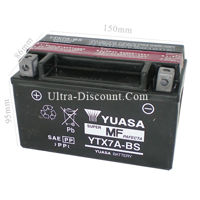 Batterie YUASA für Baotian Motorroller BT49QT-11