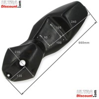 Verkleidung für pocket bike 47-49 ccm (schwarz) Bilder 1