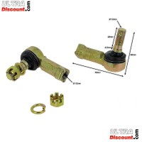 Spurstangenköpfe + Schraubenmuttern für Shineray Quads 300ST-4E Bilder 1