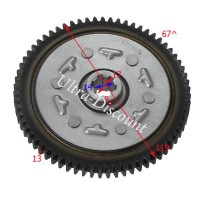 Kupplung komplett für PBR Motor 50ccm Bilder 1