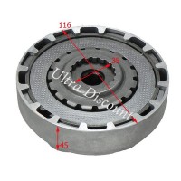 Kupplung komplett für PBR Motor 50ccm Bilder 2