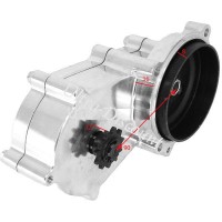 Reduziergetriebe Chrom doppelt Kette für pocket bike cross (8mm) Bilder 1